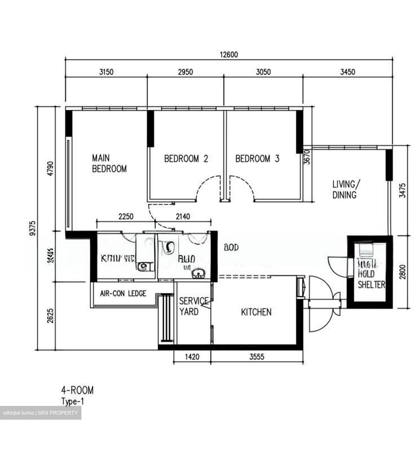 Blk 377A Hougang Rivercourt (Hougang), HDB 4 Rooms #586569431